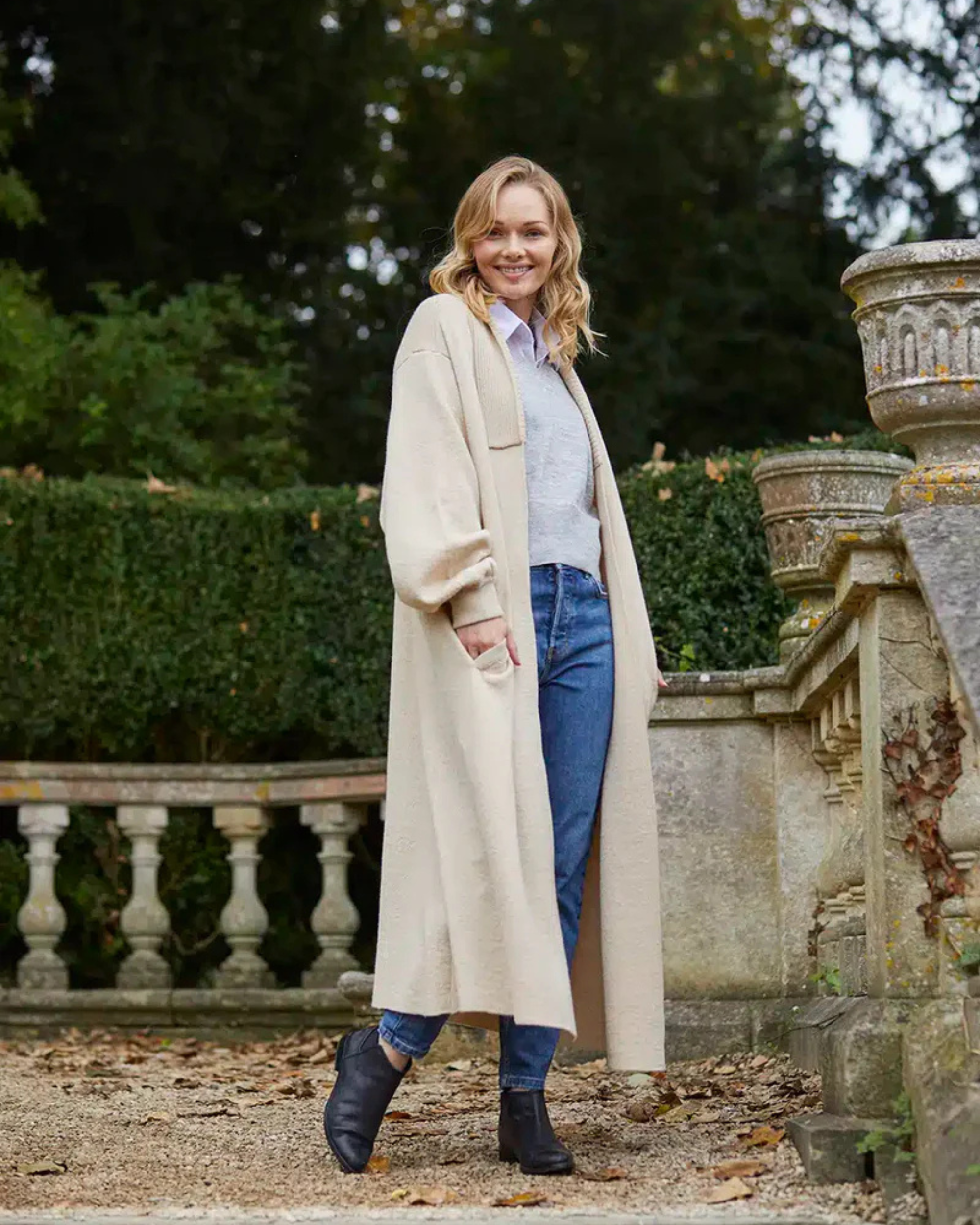 Cecile Alpaca Cardigan - Lacorine Luxury Sustainable Alpaca