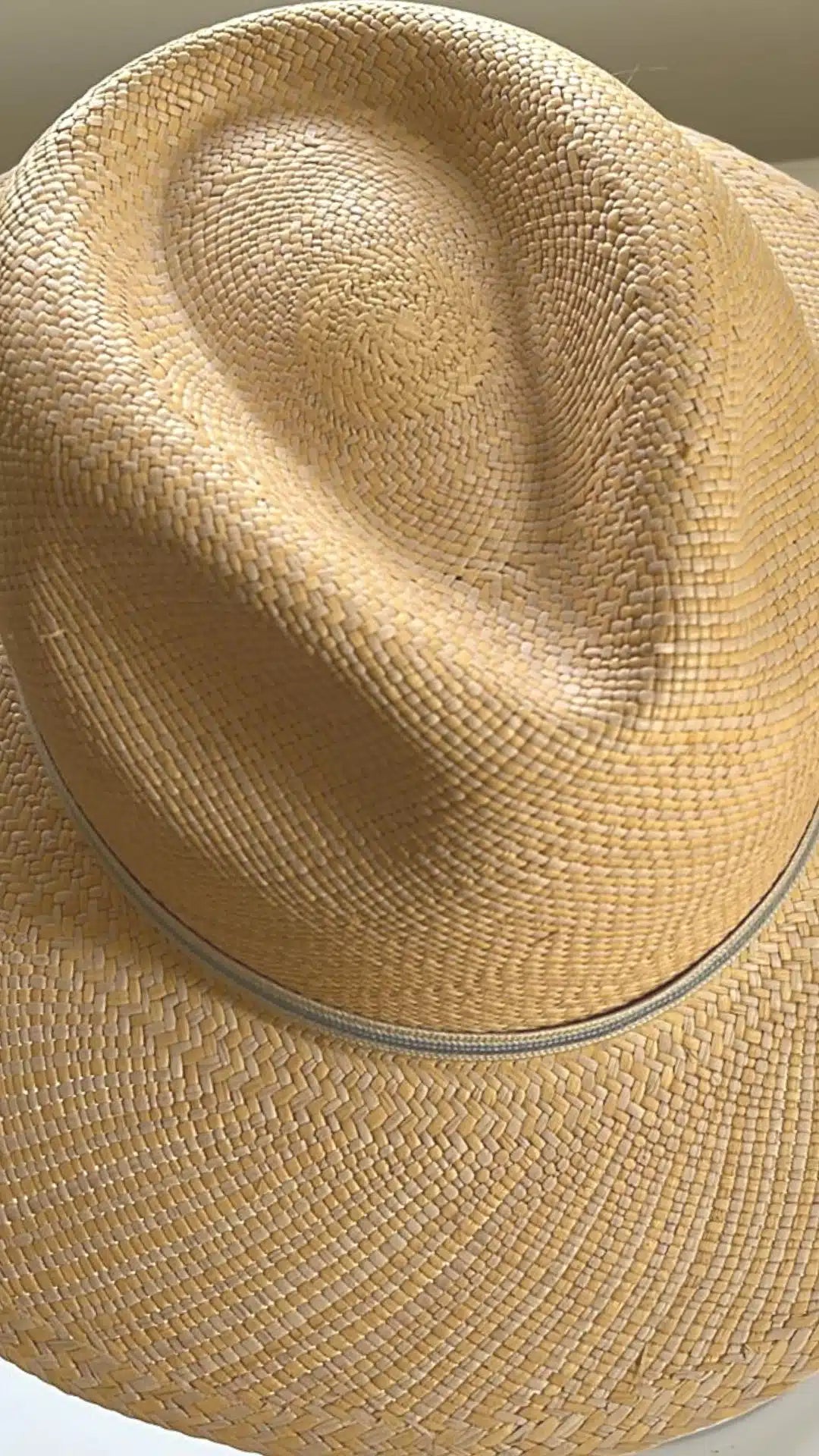 Natural Mix Interlink Panama Hat - Lacorine Luxury Sustainable Alpaca