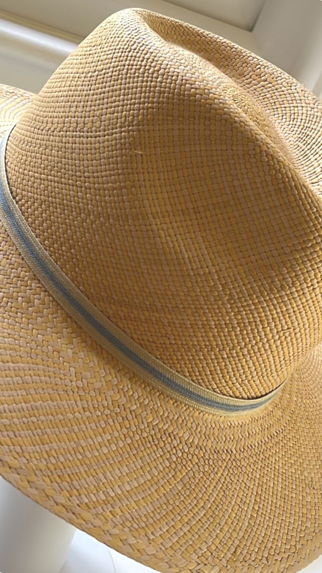 Natural Mix Interlink Panama Hat - Lacorine Luxury Sustainable Alpaca