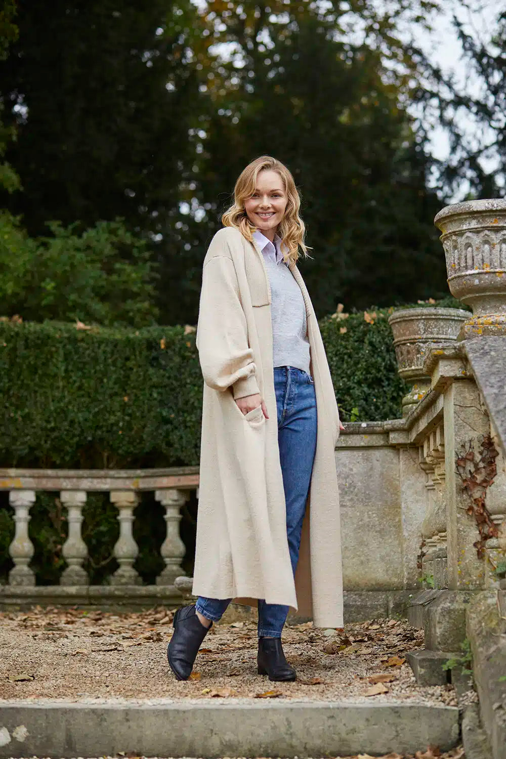 Cecile Alpaca Cardigan - Lacorine Luxury Sustainable Alpaca