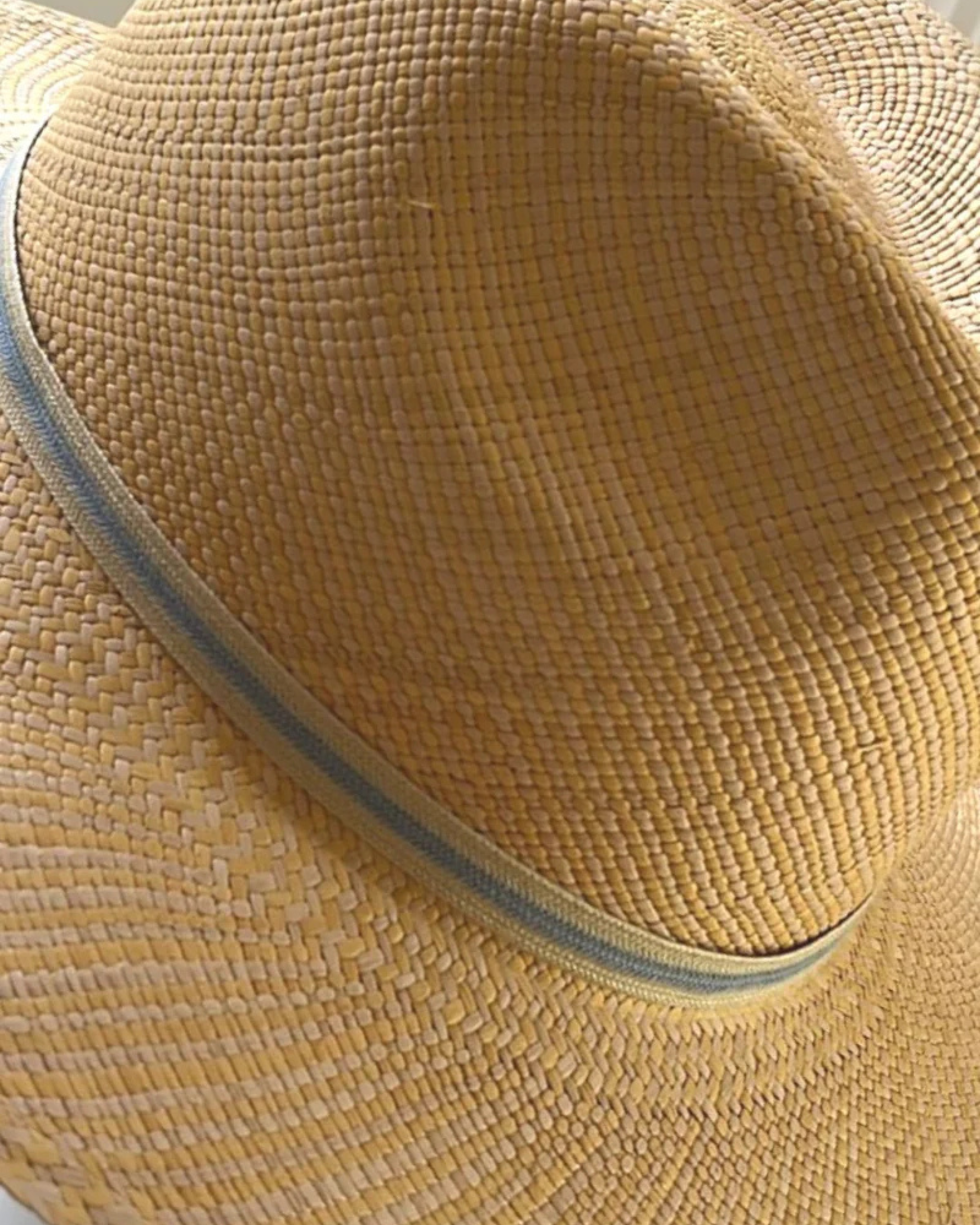 Natural Mix Interlink Panama Hat - Lacorine Luxury Sustainable Alpaca