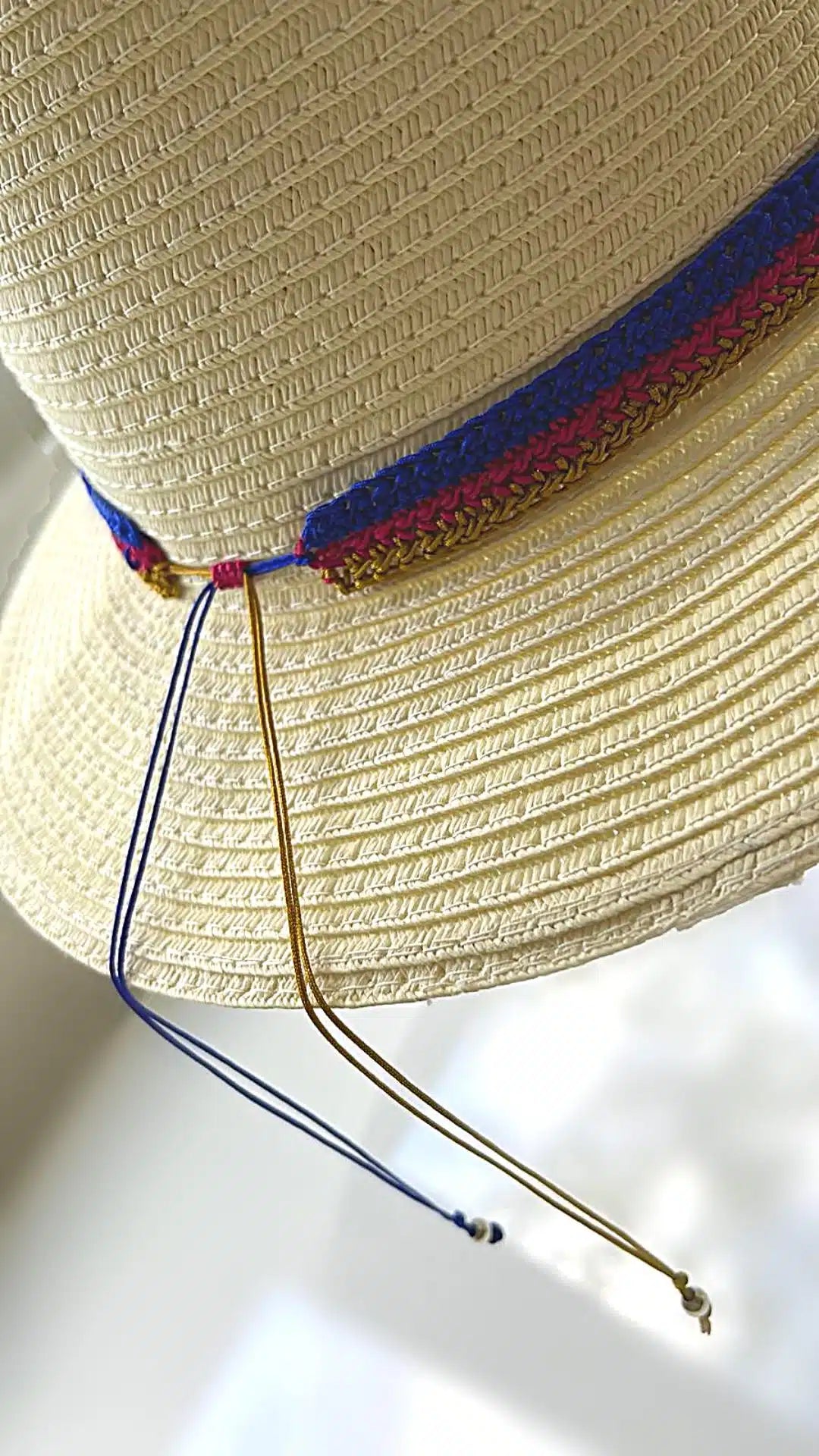 Polycotton Trilby Panama Hat