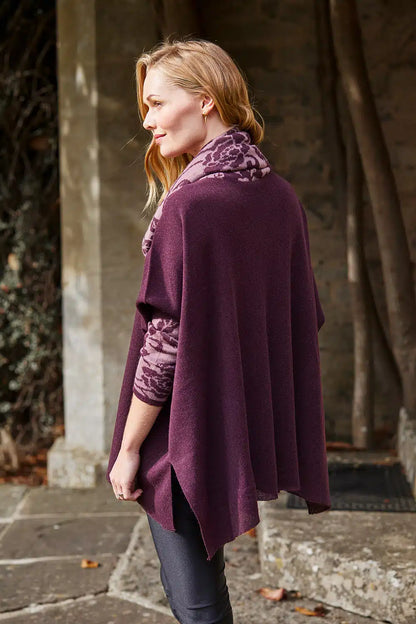 Primavera Wool Poncho