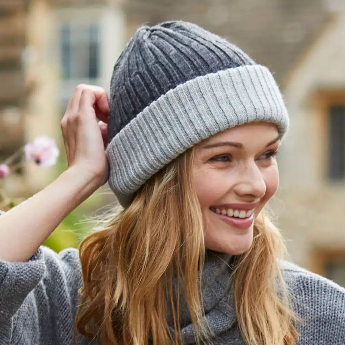 Alpaca Beanie Hat | Reversible Baby Alpaca Wool