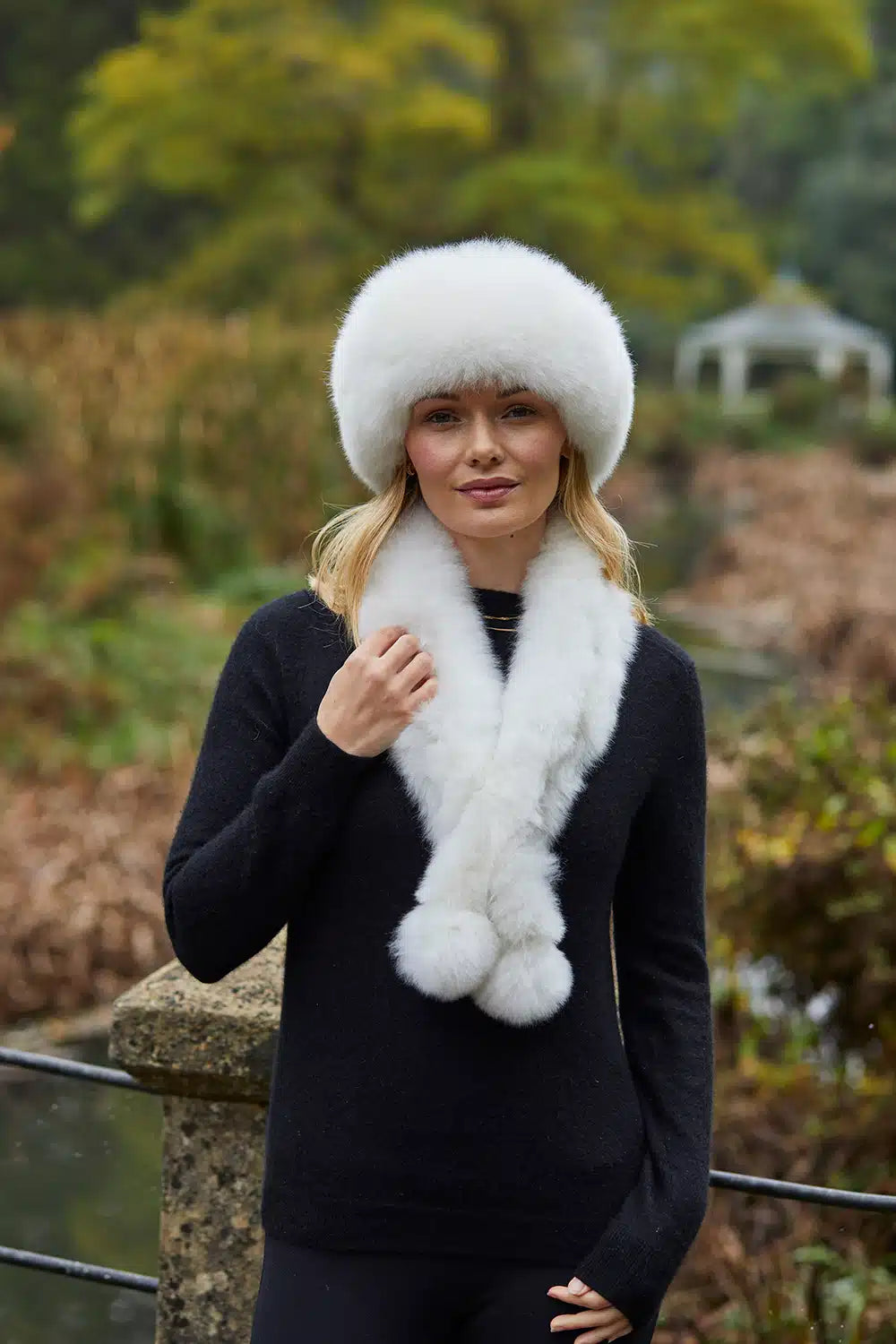 Luxury Alpaca Fur Headband - Lacorine Luxury Sustainable Alpaca